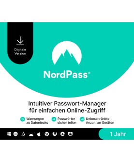 NordPass Premium 1 Jahr / Unlimited Devices Key EUROPE